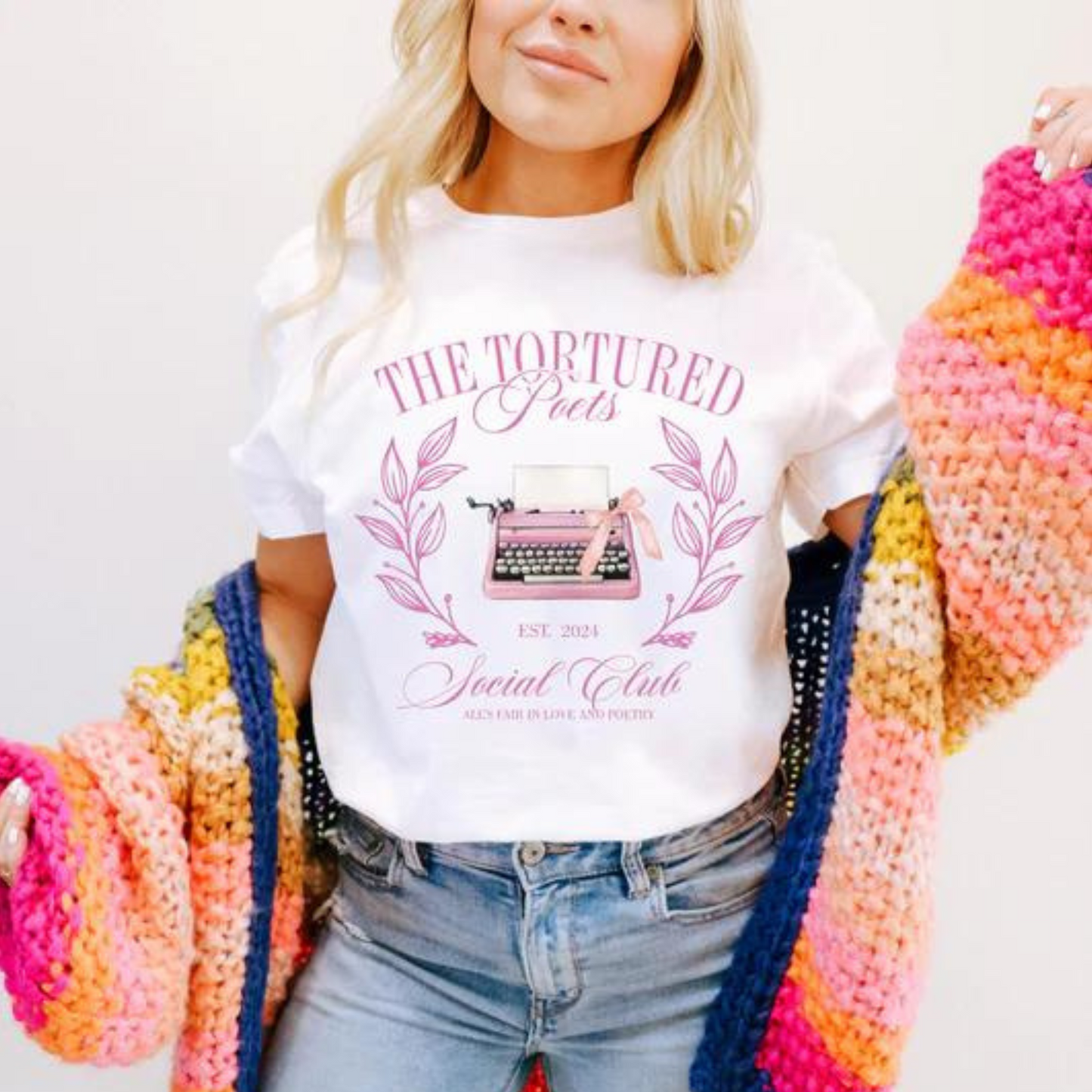 Tortured Poets Social Club Graphic Tee