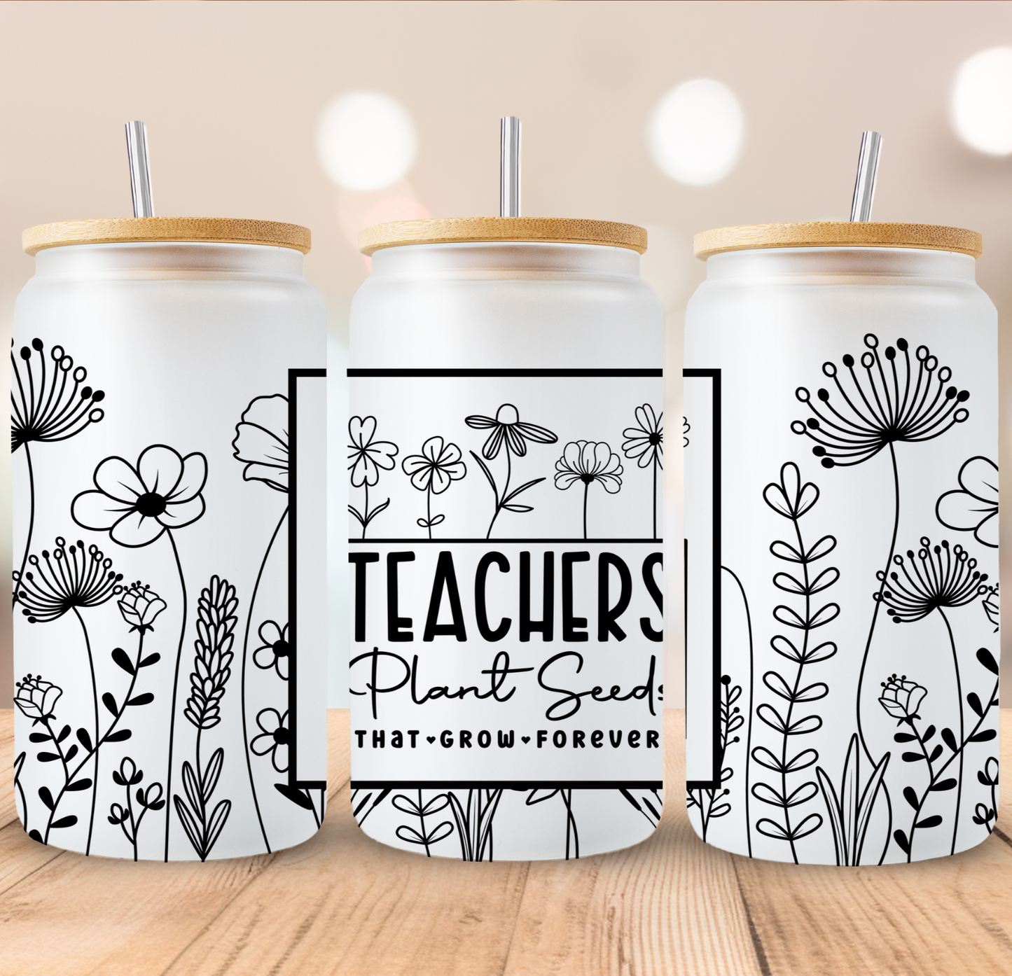 Teachers Plant Seeds 16oz