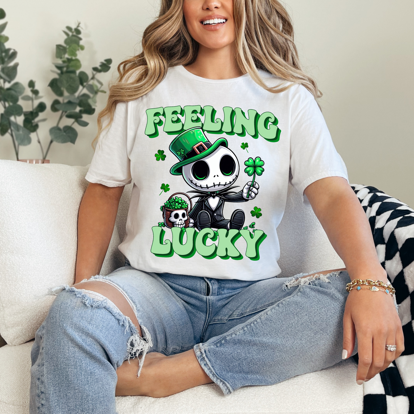 Feeling Lucky Graphic Tee-JACK