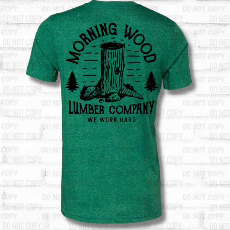 Morning Wood Graphic Tee