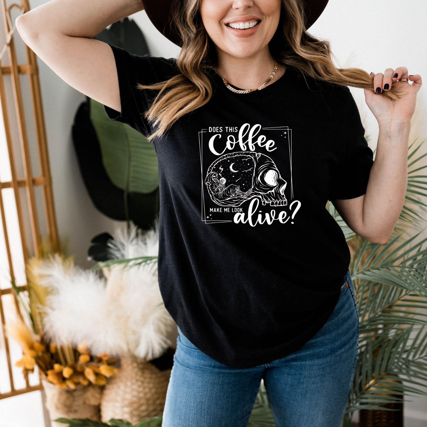 COFFEE ALIVE Graphic Tee