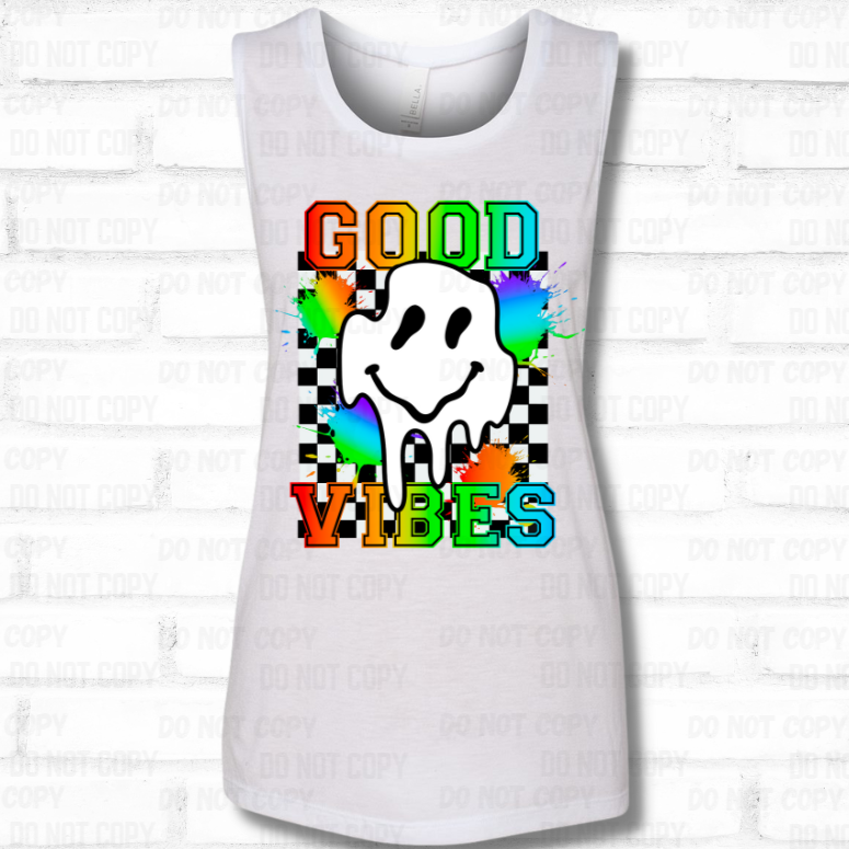 Good Vibes MUSCLE TANK