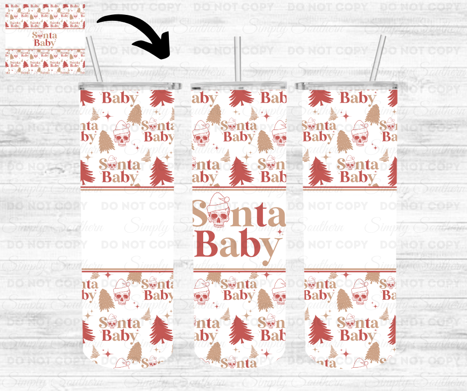 Santa Baby Insulated Tumbler