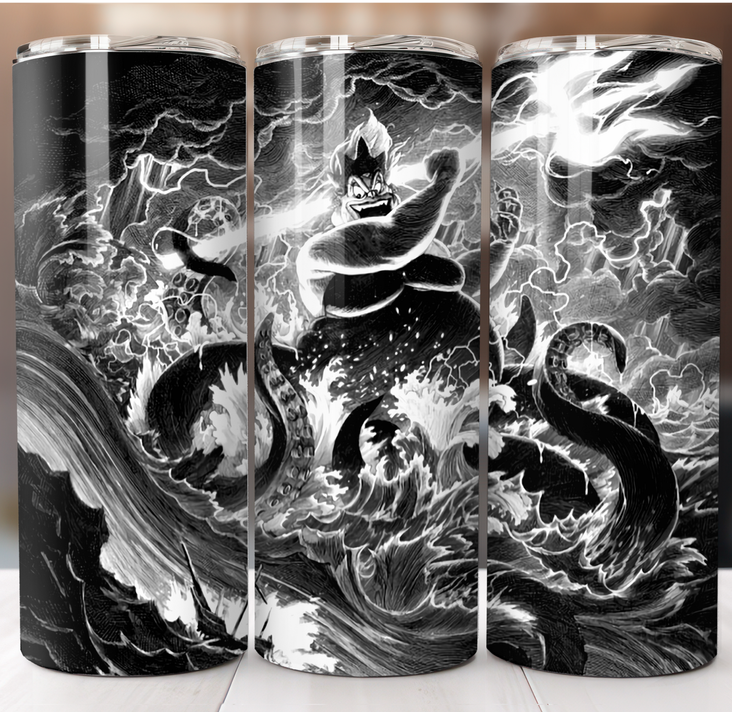 Sea Witch B/W Insulated Tumbler