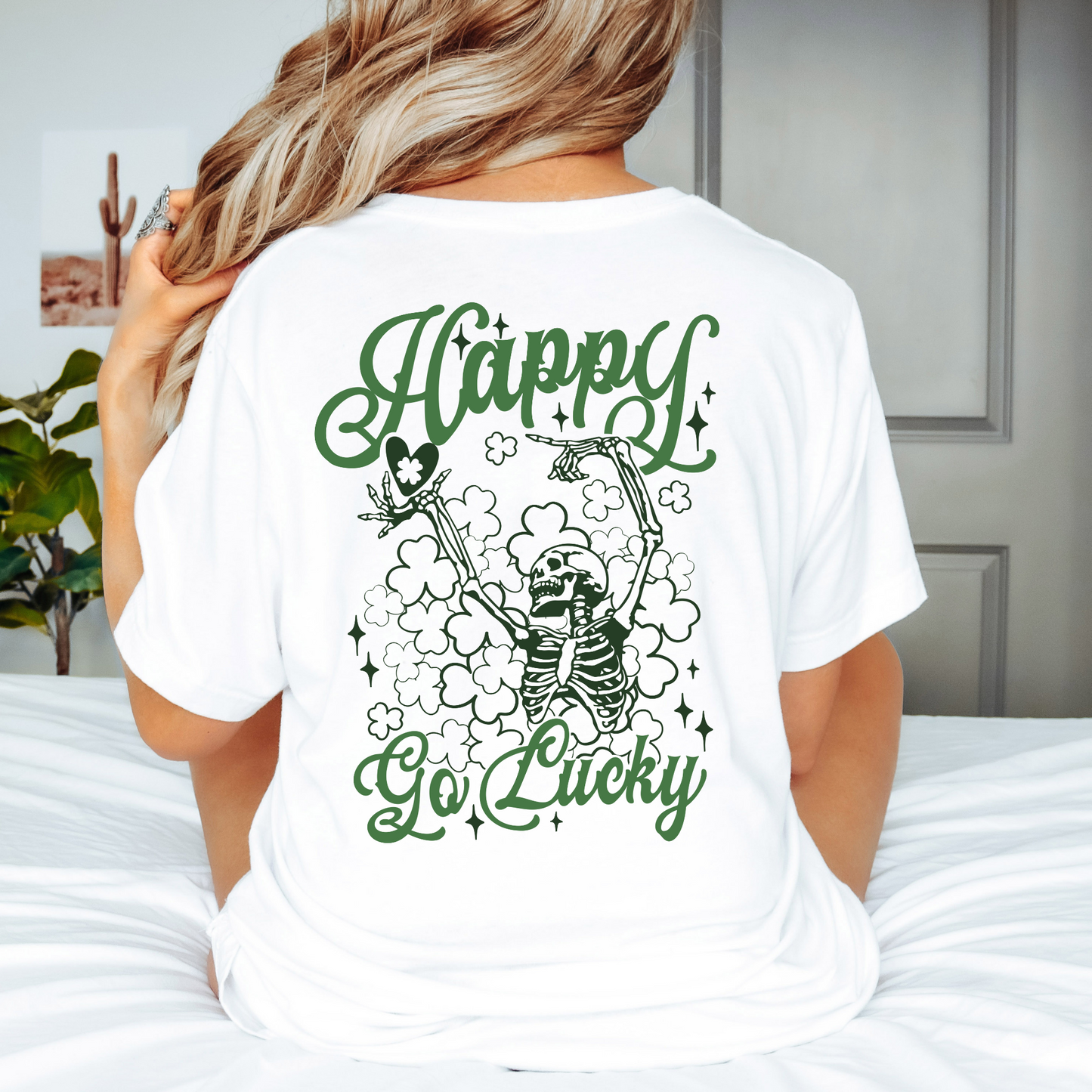 Happy Go Lucky Graphic Tee