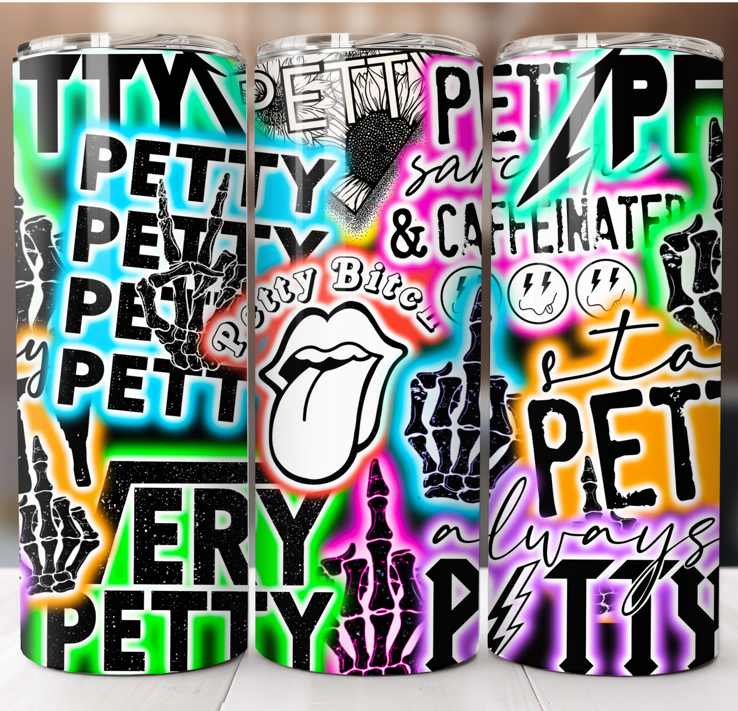 Petty Collage Insulated Tumbler