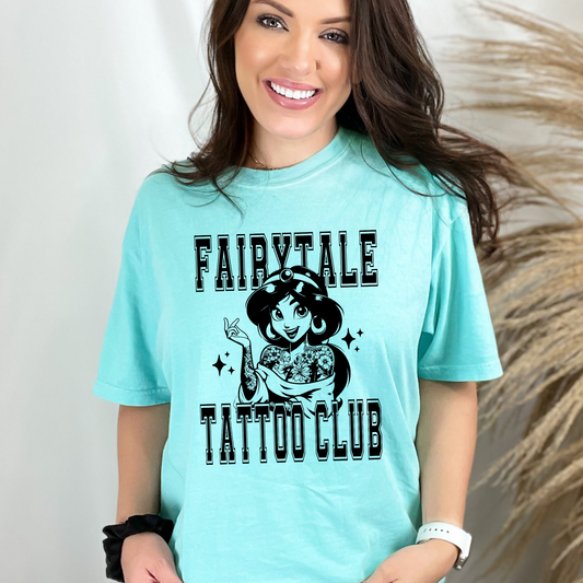 Fairytale Tattoo Club-Jasmine  Graphic Tee