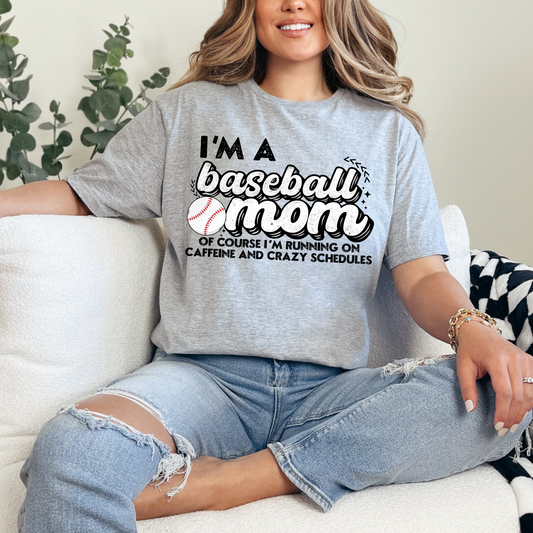 Baseball Mom Graphic Tee