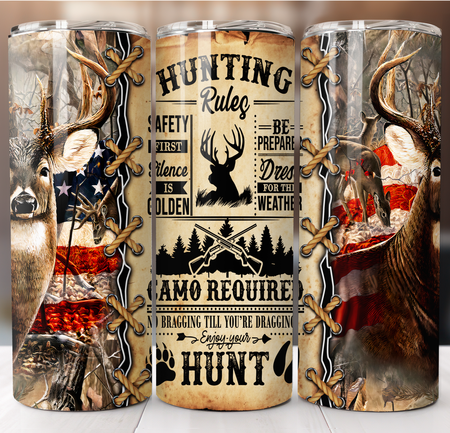 Hunting Rules Insulated Tumbler
