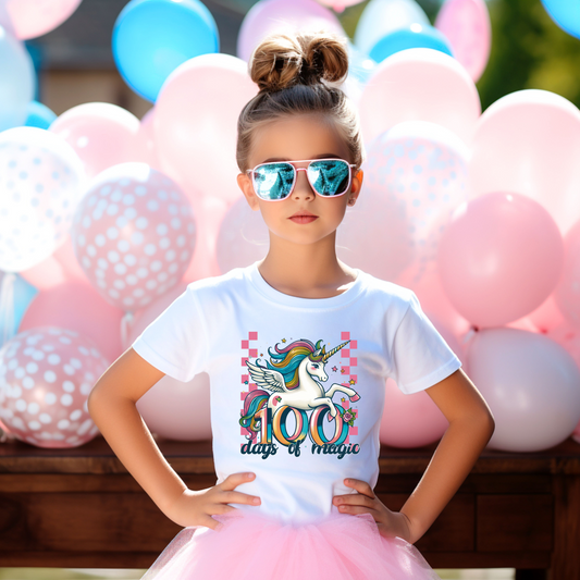 100 Days Of Magic Youth Graphic Tee