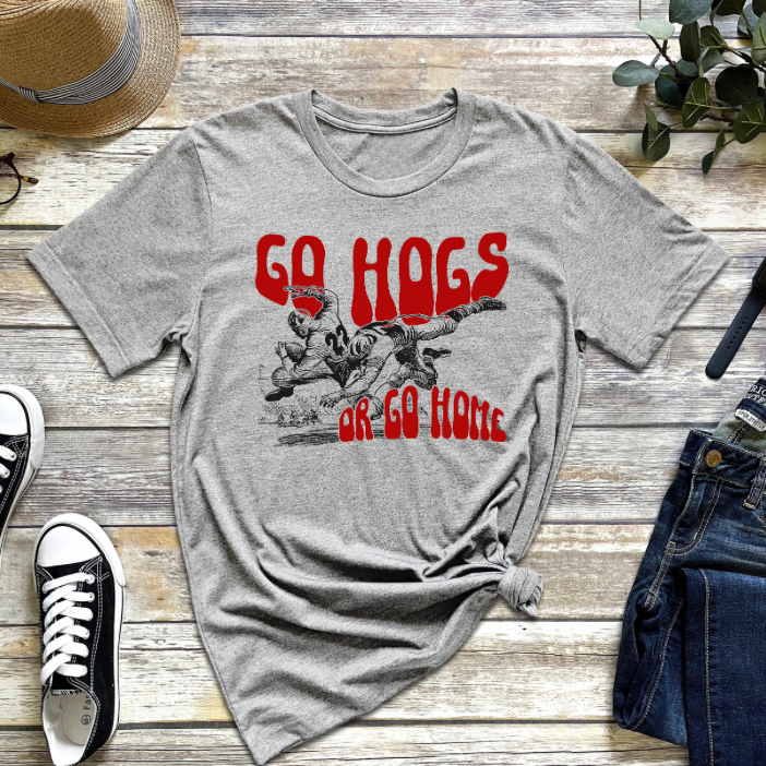 Go Hogs or Go Home Graphic Tee