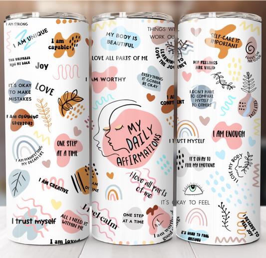 My Daily Affirmations Insulated Tumbler