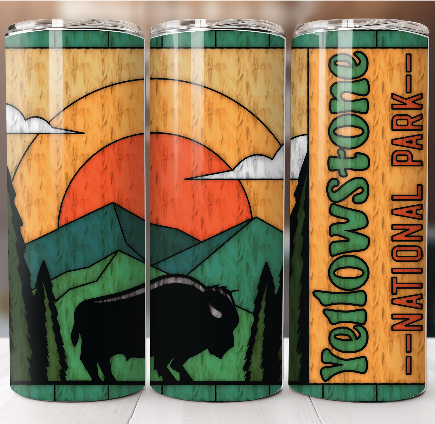 Yellowstone Buffalo Insulated Tumbler