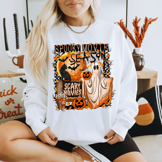 Spookie Movie Season Ghostie Graphic Crew