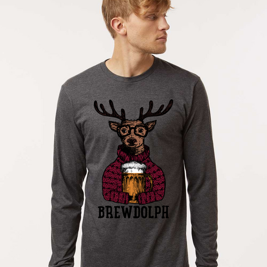 Brewdolph Graphic LS Tee