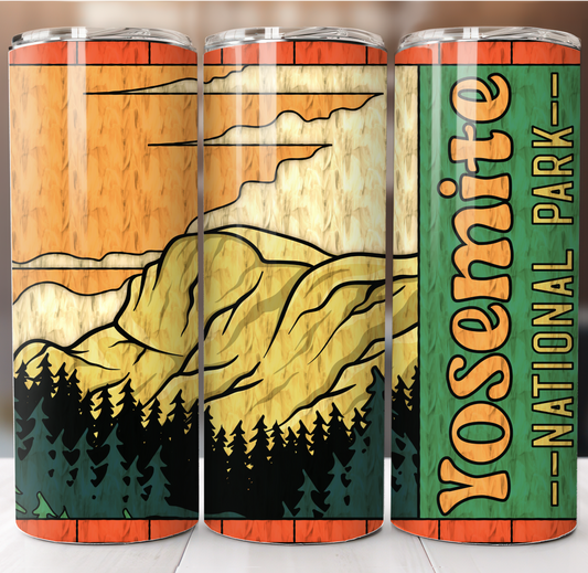 Yosemite Mountains Insulated Tumbler