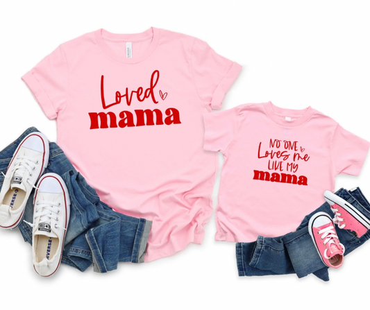 No One Loves Me Like My Mama Youth Graphic Tee