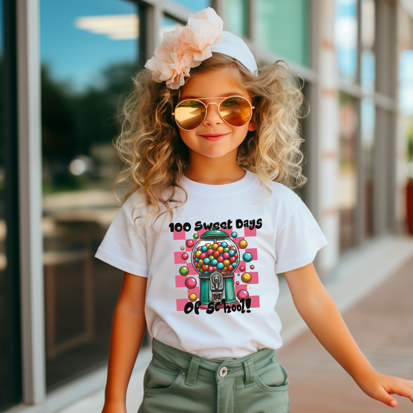 100 Sweet Days of School! Youth Graphic Tee