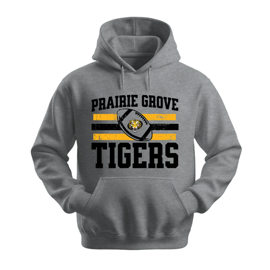 Prairie Grove Tigers Football Hoodie
