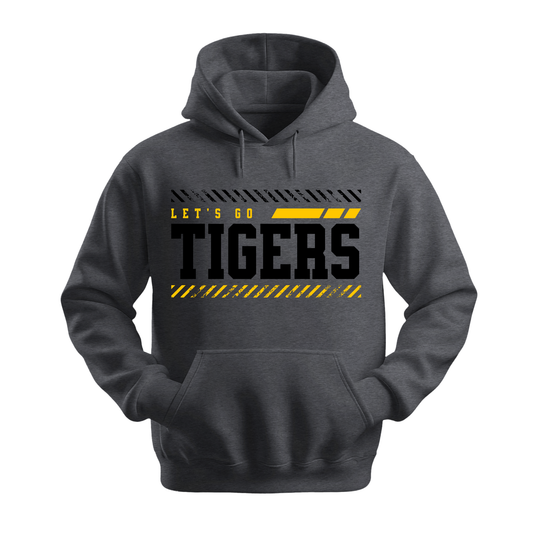Prairie Grove Tigers “Let’s Go Tigers” Hoodie