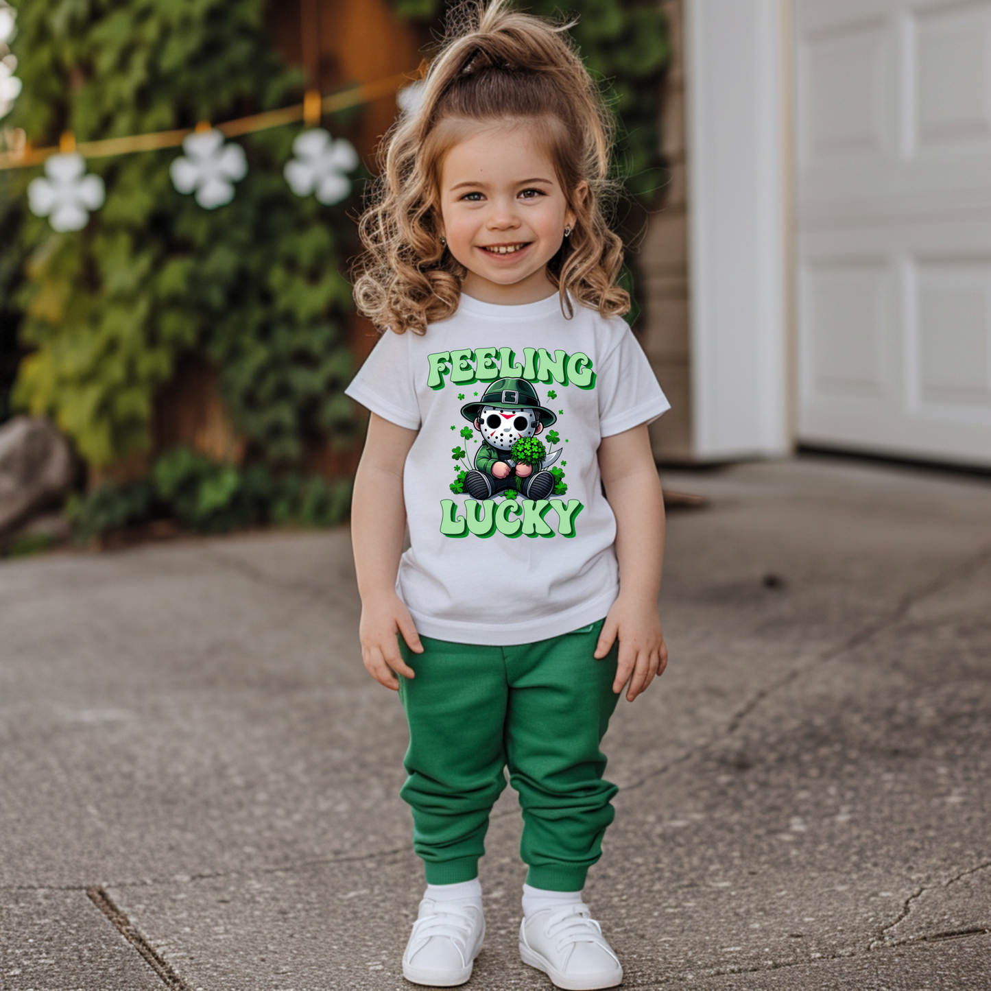 Feeling Lucky Graphic Tee-JASON