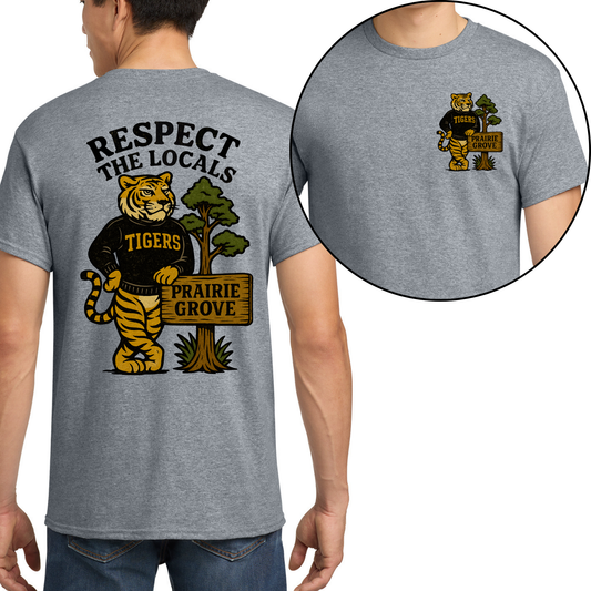 Respect The Locals-Prairie Grove Graphic Tee