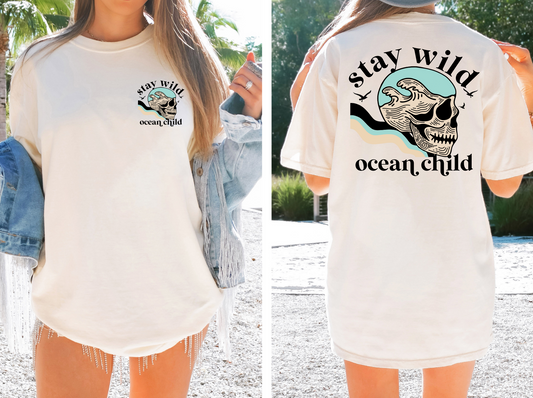 Stay Wild Ocean Child Graphic Tee