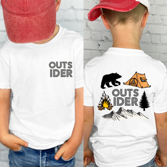 Outsider Graphic Tee-Youth