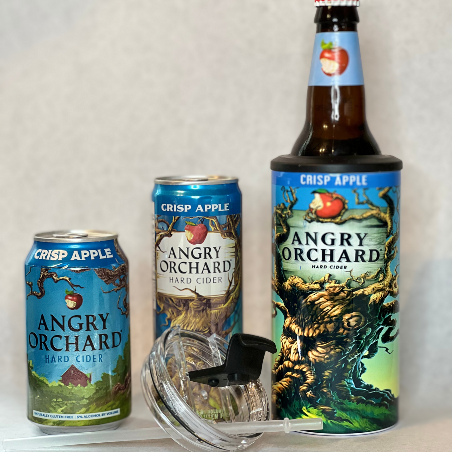 Angry Cider 4 in 1 Can Cooler Insulated Tumbler Simply Southern