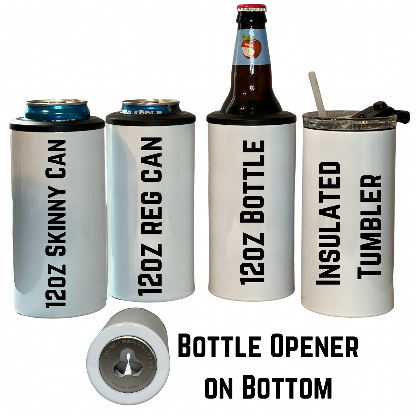 Angry Cider 4 in 1 Can Cooler/Insulated Tumbler