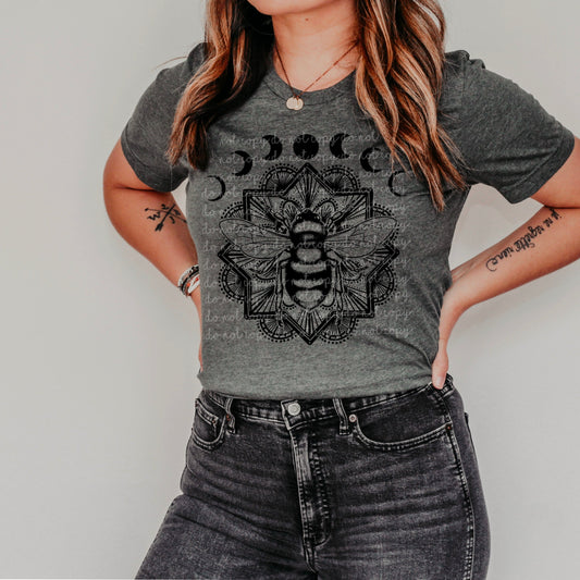 Bee Mandala Graphic Tee