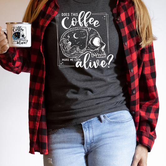 COFFEE ALIVE Graphic Tee