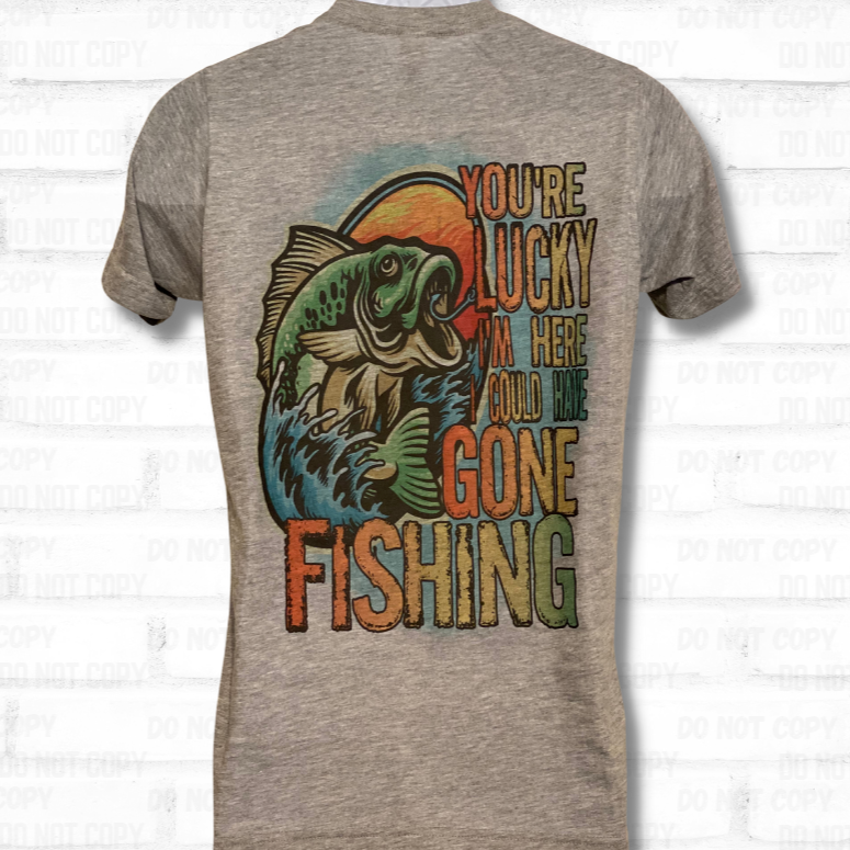 COULD'VE GONE FISHING Graphic Tee