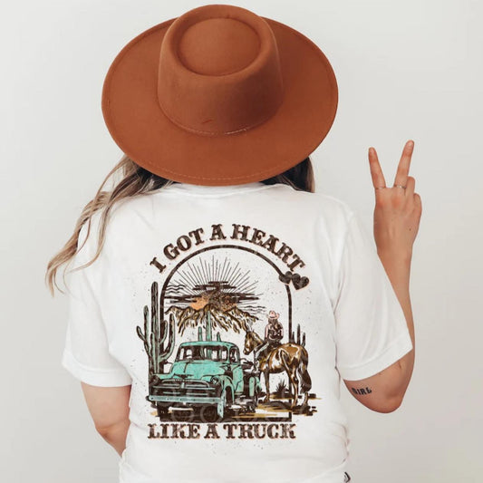 Heart Like A Truck Graphic Tee