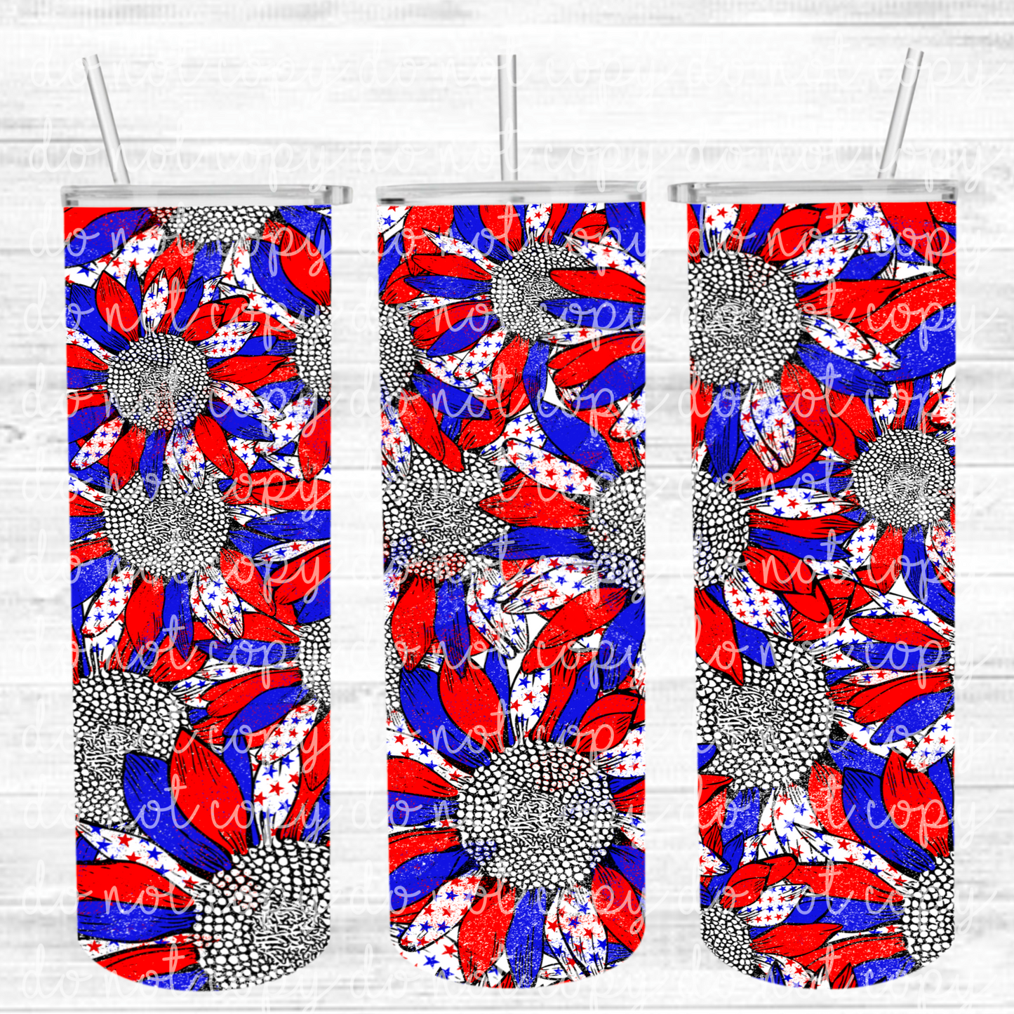 SUNFLOWER PATRIOTIC
