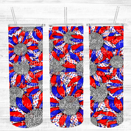 SUNFLOWER PATRIOTIC