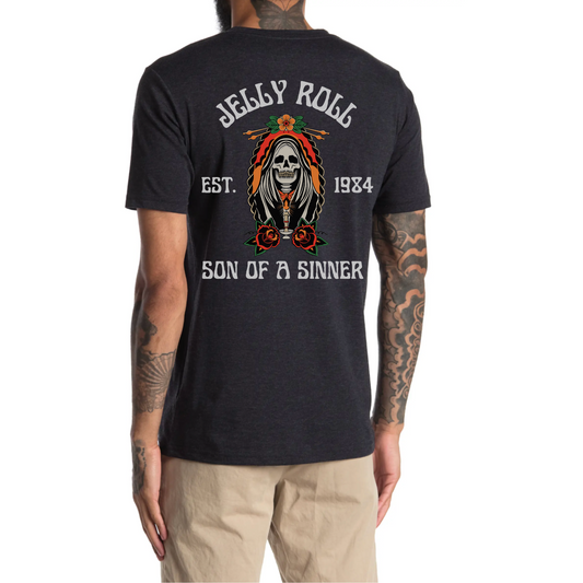 Son of A Sinner-White Adult Graphic Tee