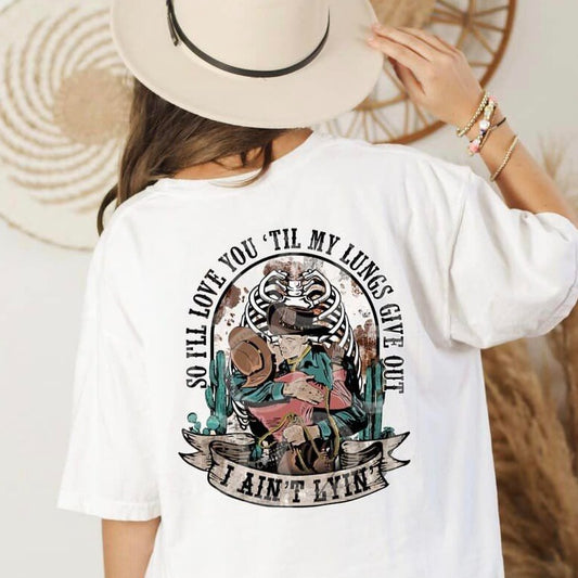 Till My Lungs Give Out Graphic Tee